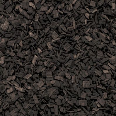 Galamio Hackschnitzel Holzdekor Schwarz 5-60 mm 60l Farbe Schwarz
