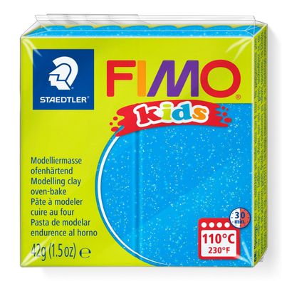 Staedtler Mod. masse Fimo kids blau glitter
