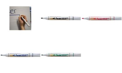 Pentel Whiteboardmarker, 2,0mm bl