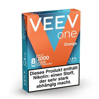 VEEV one Pod ORANGE 20mg/ml Nikotin à 2 Pods