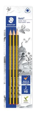 Staedtler Bleistift Noris HB x3 BK 100% PEFC 4007817028278