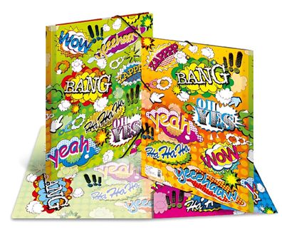 Herma Sammelmappe Eckspanner PP A4 Comics