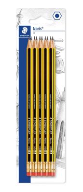 Staedtler Bleistift Noris HB x10 BK 100% PEFC 4007817118177