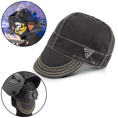 Stahlwerk Schweißerkappe flammhemmende Schweißerschutzkleidung zum Schweißen