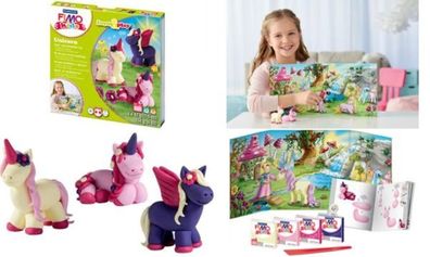 Staedtler Set Mod. masse Fimo kids F&P Unicorn