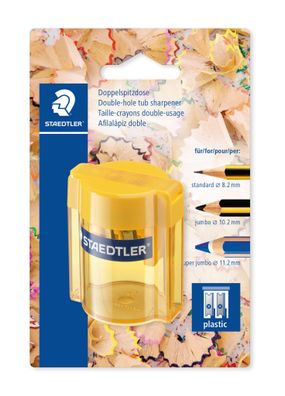 Staedtler Doppelspitzdose superjumbo BK, 8,2 mm Ø (dünn), 11,2 mm Ø