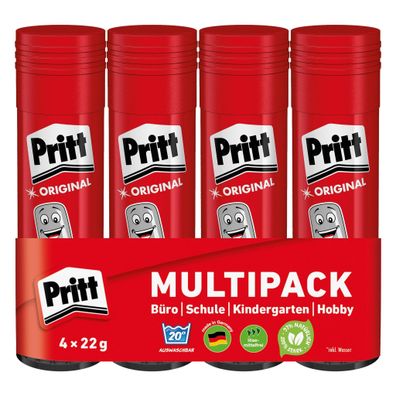 Staedtler Multipack Klebestifte Pritt 4 x 22g