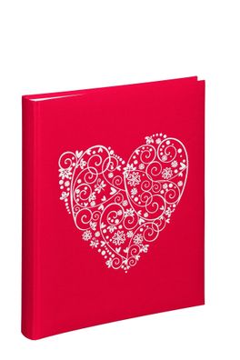 Pagna Hochzeitsalbum 27x33cm sweet heart 48 + 4S weiß