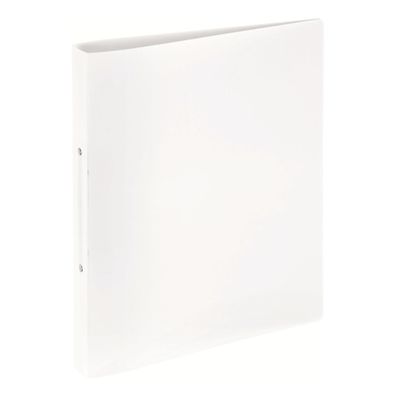 Pagna Ringbuch A4 25mm PP 2-Ring-Mechanik weiß