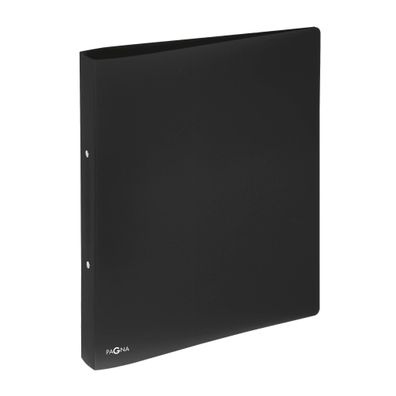 Pagna Ringbuch A4 25mm PP 2-Ring-Mechanik schwarz