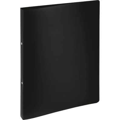 Pagna Ringbuch A4 16mm PP 2-Ring-Mechanik schwarz