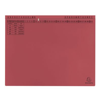 Exaflex Hängehefter H-beids. 1 rot