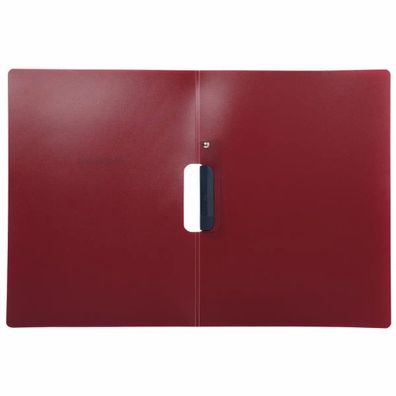Bewmappe DIN A4 PP bordeaux