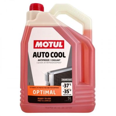 Motul Auto Cool Optimal -37°C Kühlerfrostschutz gebrauchsfertig 5 Liter