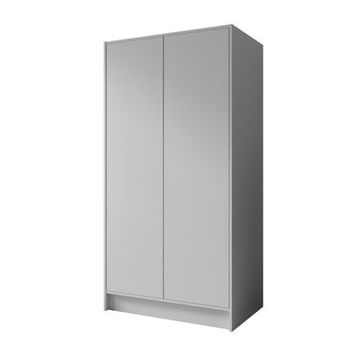 Drehtürenschrank Goya Kleiderschrank, Push-to-Open / TIP-ON, großer Stauraum