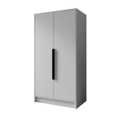 Drehtürenschrank Goya I Kleiderschrank, Griffen, Push-to-Open/ TIP-ON, Stauraum