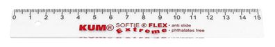WEDO Lineal 15 cm Kunststoff KUM L1 Softie Flex Extreme