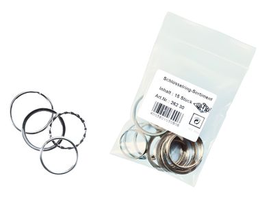 WEDO Schlüssel Met. Ringe 4003801030906