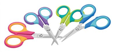WEDO Bastelschere spitz f. sort