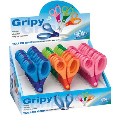 Wedo Schere Edelstahl Gripy 5 Zoll f. sort