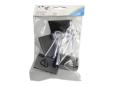 WEDO Klemmer Foldback 51mm sw 4 St. SB-Beutel