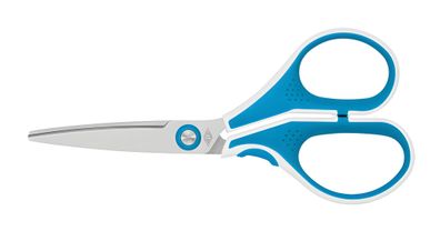 WEDO Schere Edelstahl 5 Zoll 13 cm hellblau Cut-it