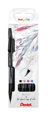 Pentel Pinselstift Sign Pen Artist Set