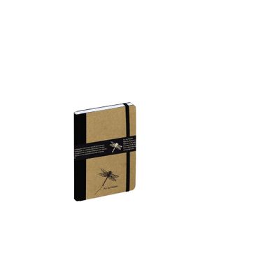 Pagna Notizbuch A6 Pur 160S kariert natur