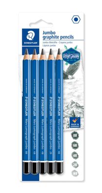 Staedtler Bleistift Lumog. BK jumbo 100% PEFC