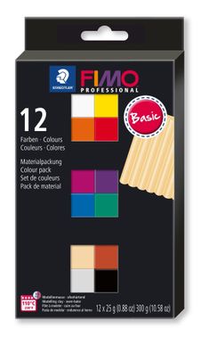 Staedtler Set Mod. masse Fimo prof MP BaC