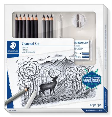 Staedtler Gemischtes Kohle Set 100% PEFC