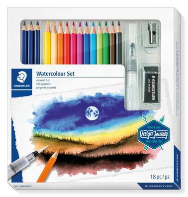 Staedtler Gemischtes Aquarell Set 100% PEFC