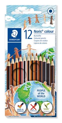 Noris® colour Buntstift, ca. 3 mm, artonetui mit 12 sortierten