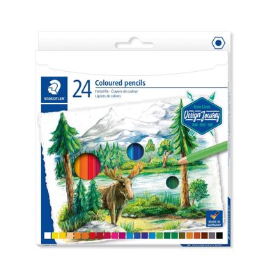Staedtler Farbstift 24ST 100% PEFC 4007817052228