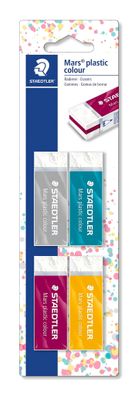 Staedtler Radierer Mars plastic colour 4ST