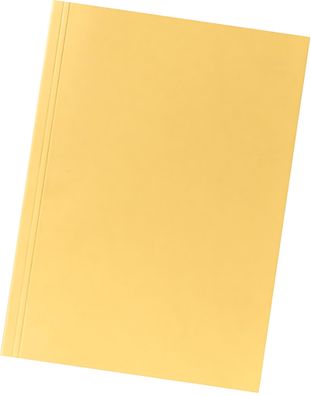 Falken Aktendeckel - A4 gelb, Manilakarton 250 g/qm