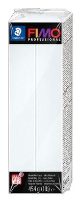 Staedtler Mod. masse Fimo prof 454g weiß