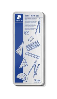 Mal- und Zeichenbedarf, Math Set mathematische Instrumente, 10 1