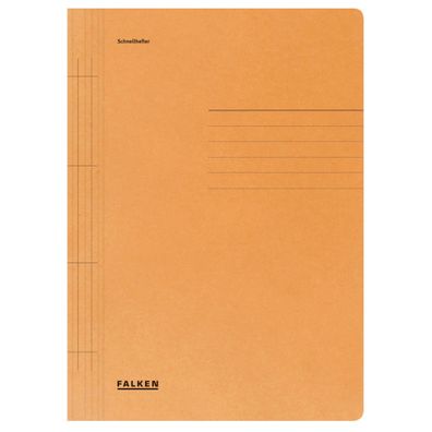 Falken Schnellhefter - A4, 250 Blatt, Manilakarton , orange