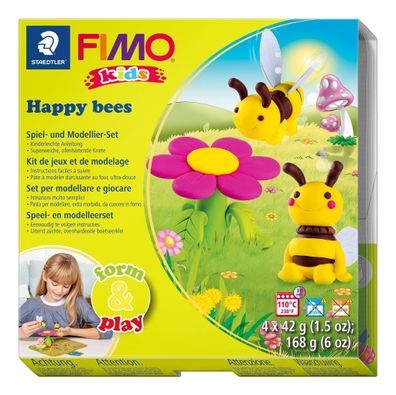 Staedtler Set Mod. masse Fimo kids F&P H. Bees