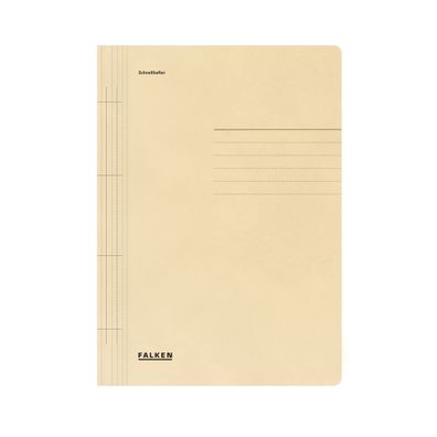 Falken Schnellhefter - A4, 250 Blatt, Manilakarton , chamois