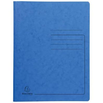 Exacompta Spiralhefter - A4, 300 Blatt, Karton, 355 g/qm, blau