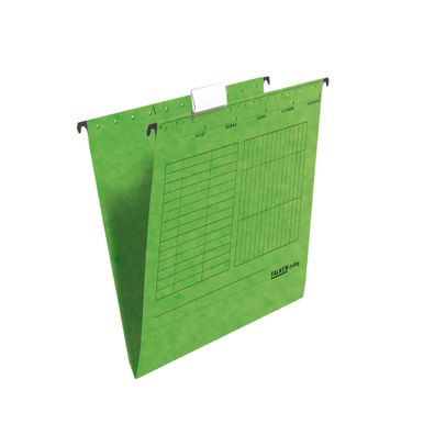 Falken Hängemappe - A4, 230 g/qm, seitlich offen, grün