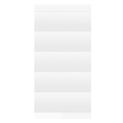 Falken Beschriftungsschild für UniReg - 60 x 20 mm, 100 Stück, weiß