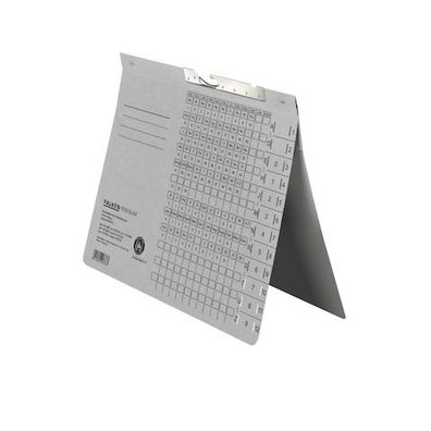 Pendelhefter, für DIN A4, 320g/m² Manila-RC-Krt., kaufm. Heftung, grau