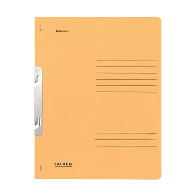 Einhakhefter A4 1/1 kfm. Heftung, chamois, Manilakarton, 250 g/qm