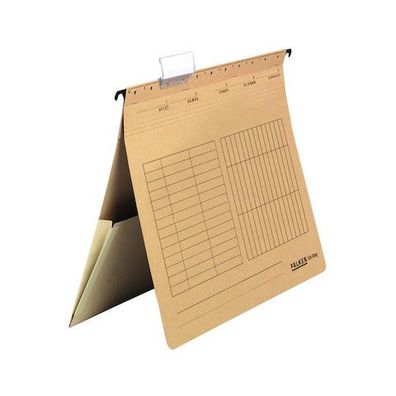 Hängehefter UniReg, 230g/m²-Kraftkarton, kaufm. Heftung, braun