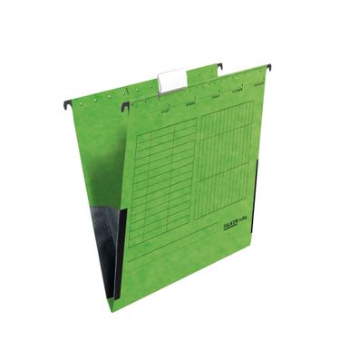 Falken Hängetasche UniReg DIN A4 230g/m² Manilakarton, recycelt grün