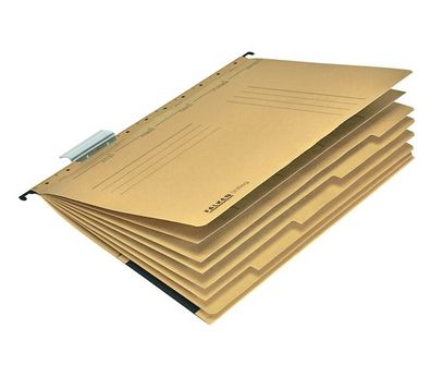 Projekt- und Personalhefter UniReg, 230g/m²-Kraftkarton, braun