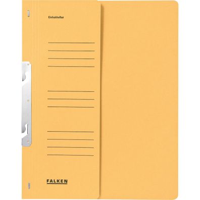 Einhakhefter A4, 250g/m² Manila 1/2 Vorderd., Behördenheftung chamois